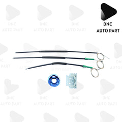 2Citroen C5 için Ön Sol Kapı Cam Tamir Takımı