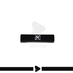 BMW 5 Serisi E39 için Cam Düğmeleri Kilit Tuşu Kapağı