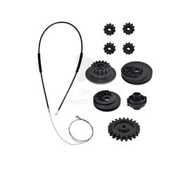 Mercedes Vito W639 için Sağ Orta Yan Sürgülü Kapı Tamir Seti