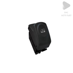 Renault Clio 2,Megane 1 için 6 Pinli Cam Açma Düğmesi Tekli -AÇIK GRİ