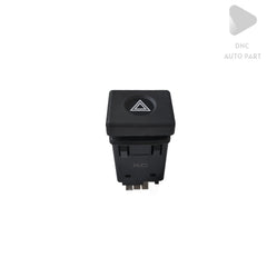 Renault, R9-R11 için Flaşör Anahtar Düğmesi - Siyah