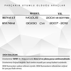 Renault Modus,Hyundai İ30/İ30cw için Sunroof Tamir Parçası İkili Set