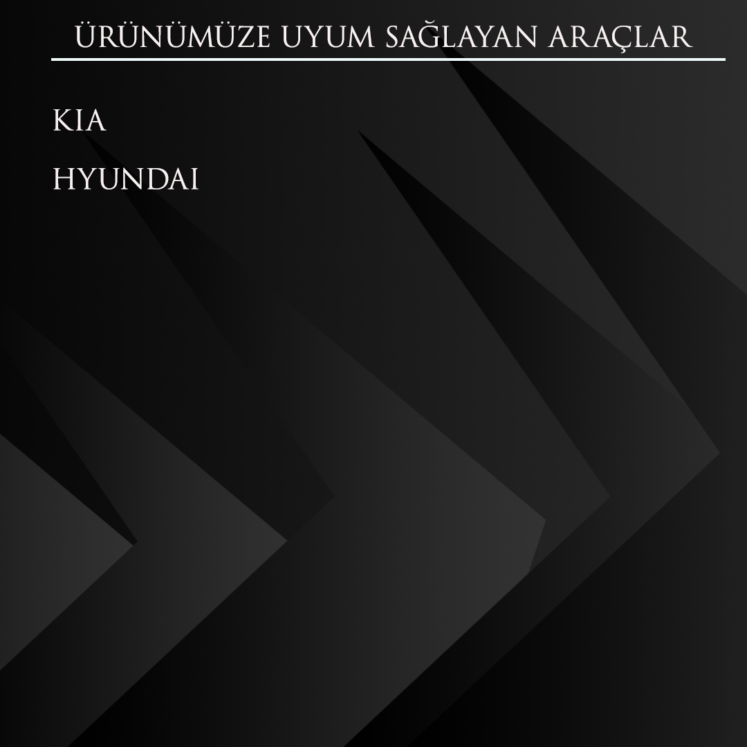 Kia, Hyundai için Sunroof Tamir Kiti