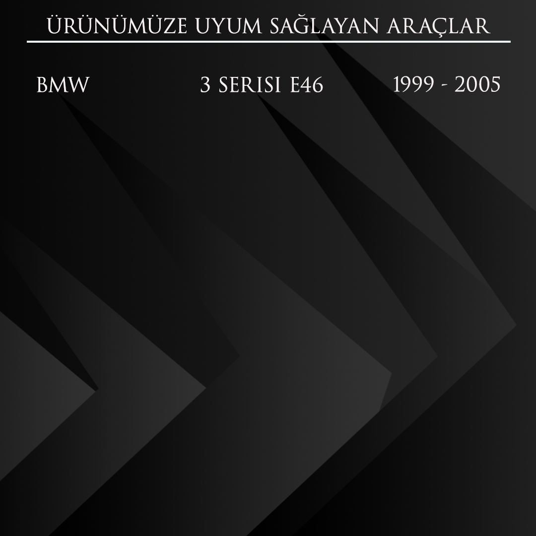 BMW 3 Serisi E46 için Desenli Vites Körüğü