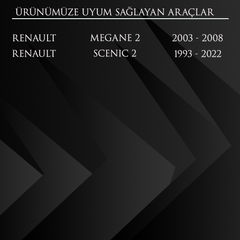 Renault Megane II, Scenic 2, Kangoo için Radyatör Pimi