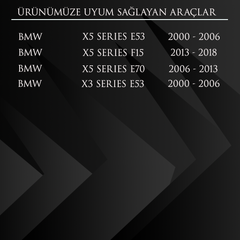 BMW X5,X3,X1 için Sunroof Tamir Seti