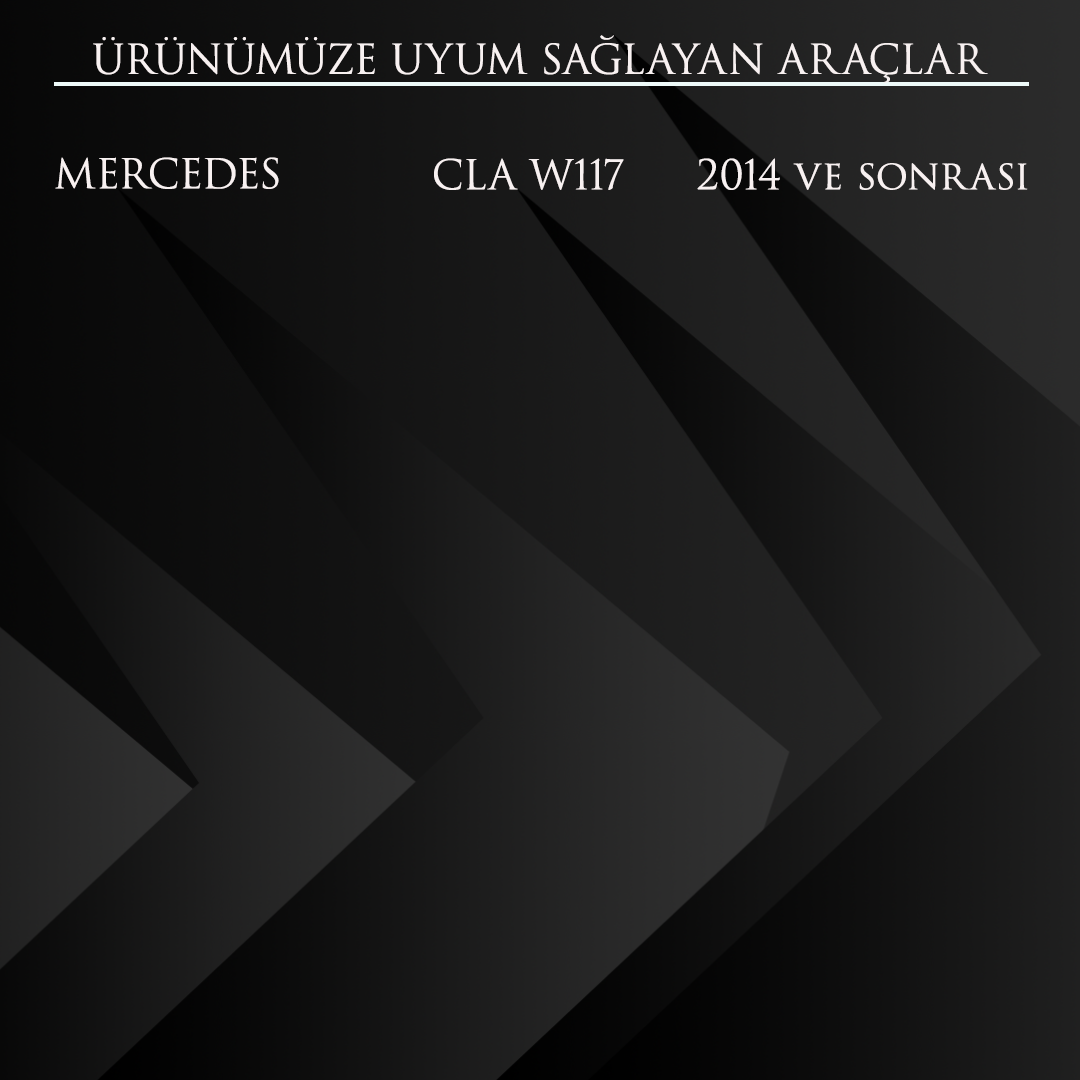 Mercedes CLA W117 için Sunroof Düğmesi