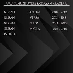 Nissan Sentra, Versa, Tilda, Micra için Kilit Merkezi Dişlisi