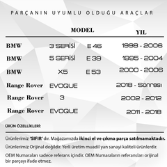 BMW - Chrysler-Land Rover Freelander için Yan Katlanır Ayna Yaylı Motor Yuvası