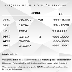 Opel Vectra A/B,Corsa,Tigra,Astra, için Vites Tamir Takımı