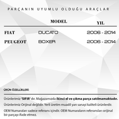 Fiat Ducato, Peugeot Boxer için Pedal Lastiği