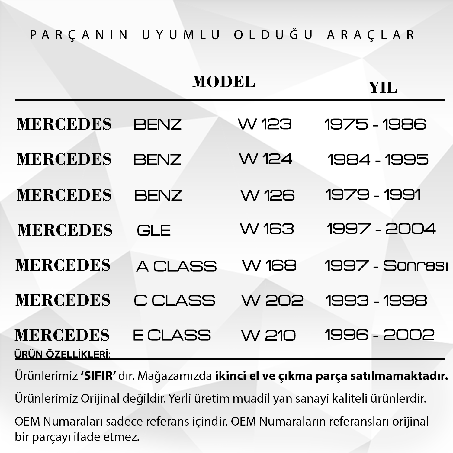 Mercedes Becker Audio 30 APS için Radyo Düğme Kapağı