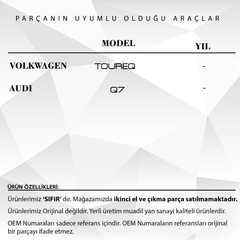 Volkswagen Toureg Audi Q7 için Sunroof Tamir Parçası İkili