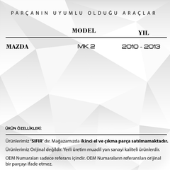 Mazda için Ayna Motor Dişlisi - 30 Diş