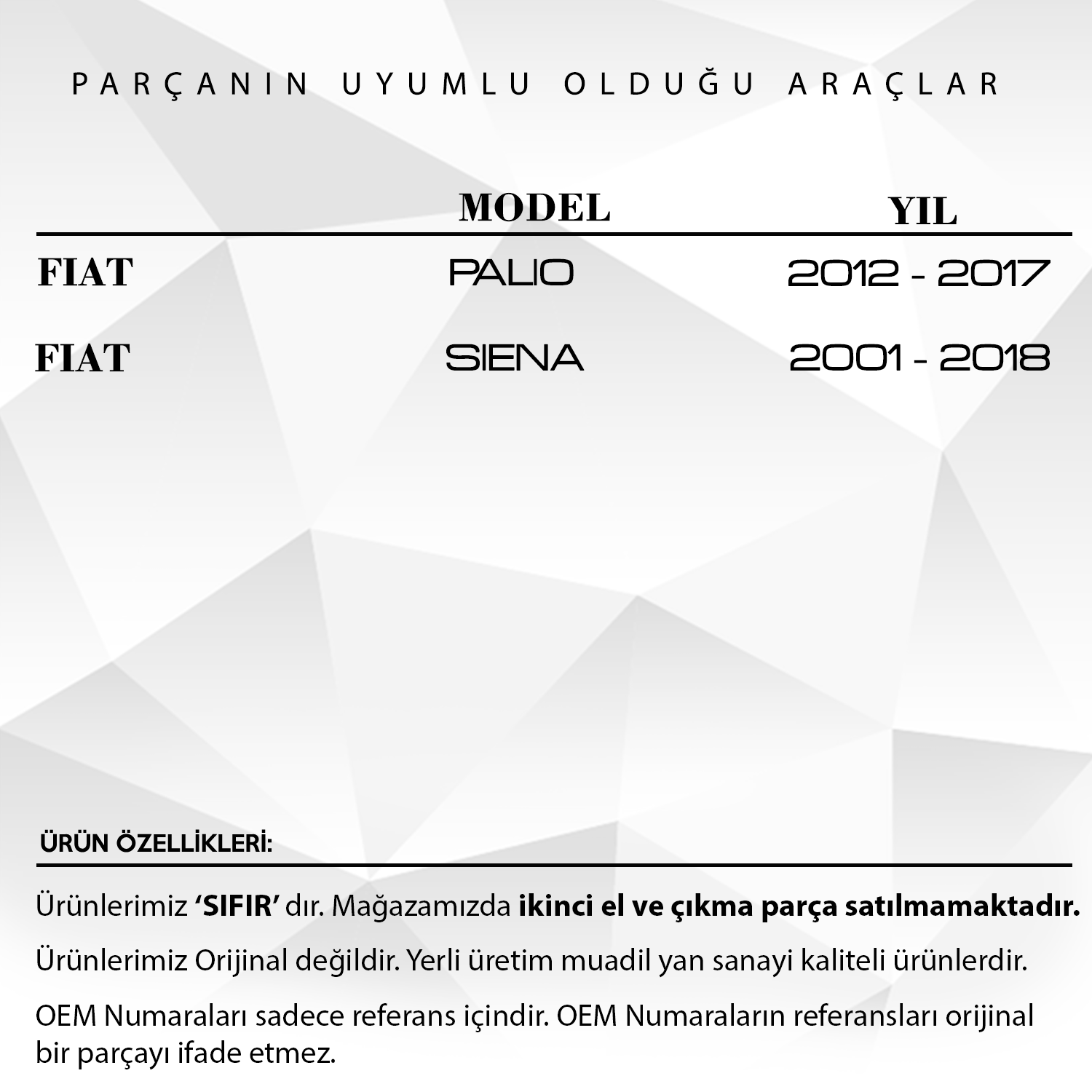 Fiat Palio, Siena için Airbag Zembereği / Sargısı 59001350