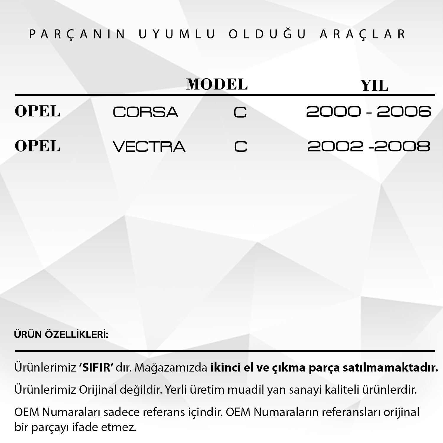 Opel Corsa C, Vectra C için Vites Körüğü (Kırmızı)