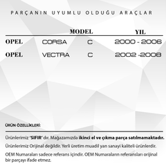 Opel Corsa C, Vectra C için Vites Körüğü (Kırmızı)