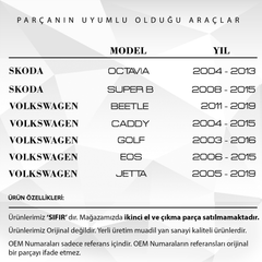 Audi,Seat.Volkswagen,Skoda için Su T Borusu Oem:701819876