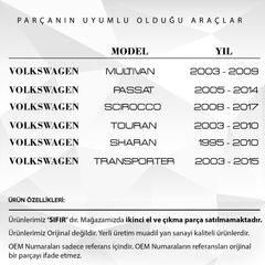 Audi,Seat.Volkswagen,Skoda için Su T Borusu Oem:701819876