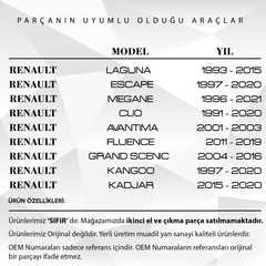 Dacia Duster, Dokker, Opel Movano, Vivaro için Motor Yağ Kapağı