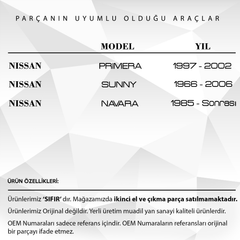 Nissan Primera, Sunny, Navara için Debriyaj Pedal Lastigi