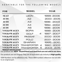 Mercedes, BMW, Skoda, Audi, Volkswagen için Gösterge Motoru