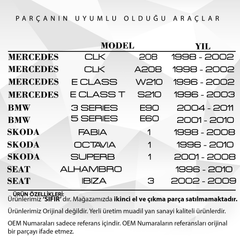 Mercedes, BMW, Skoda, Audi, Volkswagen için Gösterge Motoru