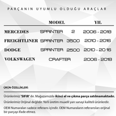 VW Crafter ve Mercedes Sprinter için Ön Cam Su Fıskiye Memesi