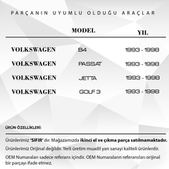 Volkswagen B4, Passat, Jetta, Golf 3 için Airbag Zemberek / Airbag Sargısı / Airbag Makarası