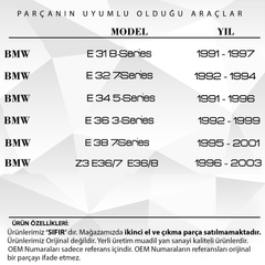 BMW Reverse RDS için Radyo Düğmesi