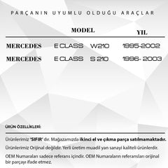 Mercedes E sınıfı W210,S210 için GPS Anten Tamir Takımı