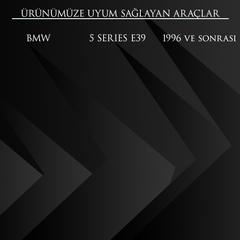 BMW 5 Serisi E39 için Vites Körüğü