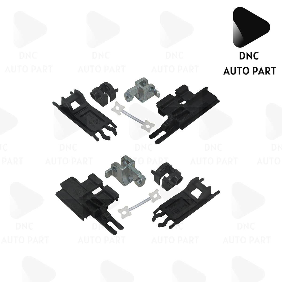 BMW E39, E46,E53 için Sunroof Perdesi Tamir Seti - 10 Parça