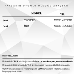 Skoda Fabia 2000-2015 için Çamurluk Sinyali Lambası