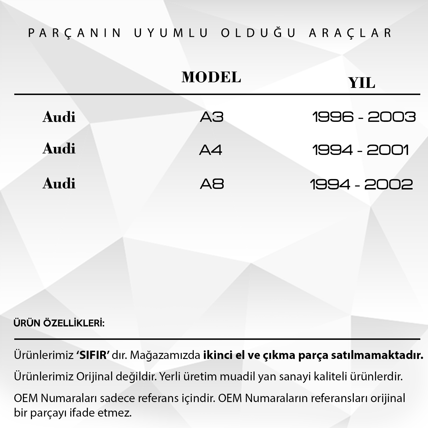 Skoda Fabia 2000-2015 için Çamurluk Sinyali Lambası