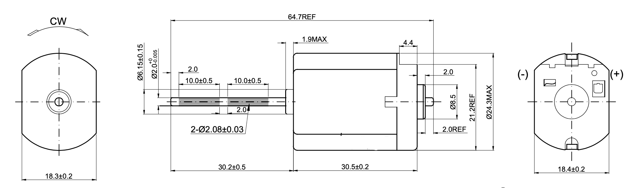 Araba Kapı Kilit Motoru 12V Devir:11120 RPM Uzunluk: 65mm - 31mm