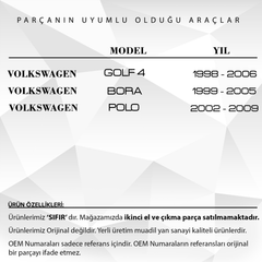 Volkswagen için Motor Muhafaza Tapası İki Tırnaklı