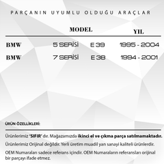 BMW 5 Serisi E39 için Cam Düğmesi Tamir Kapağı- 4'lü Set