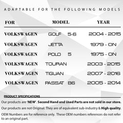 Volkswagen VW Polo için Bagaj Kilit Dişlisi