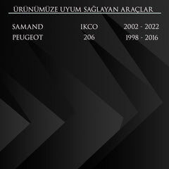 Peugeot 206, Samand için Elektrikli Cam Açma Kapama Anahtarı Düğmesi