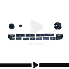 Fiat Linea için Radyo CD Teyp Düğme Takım Seti (Tuş Şeklindedir)