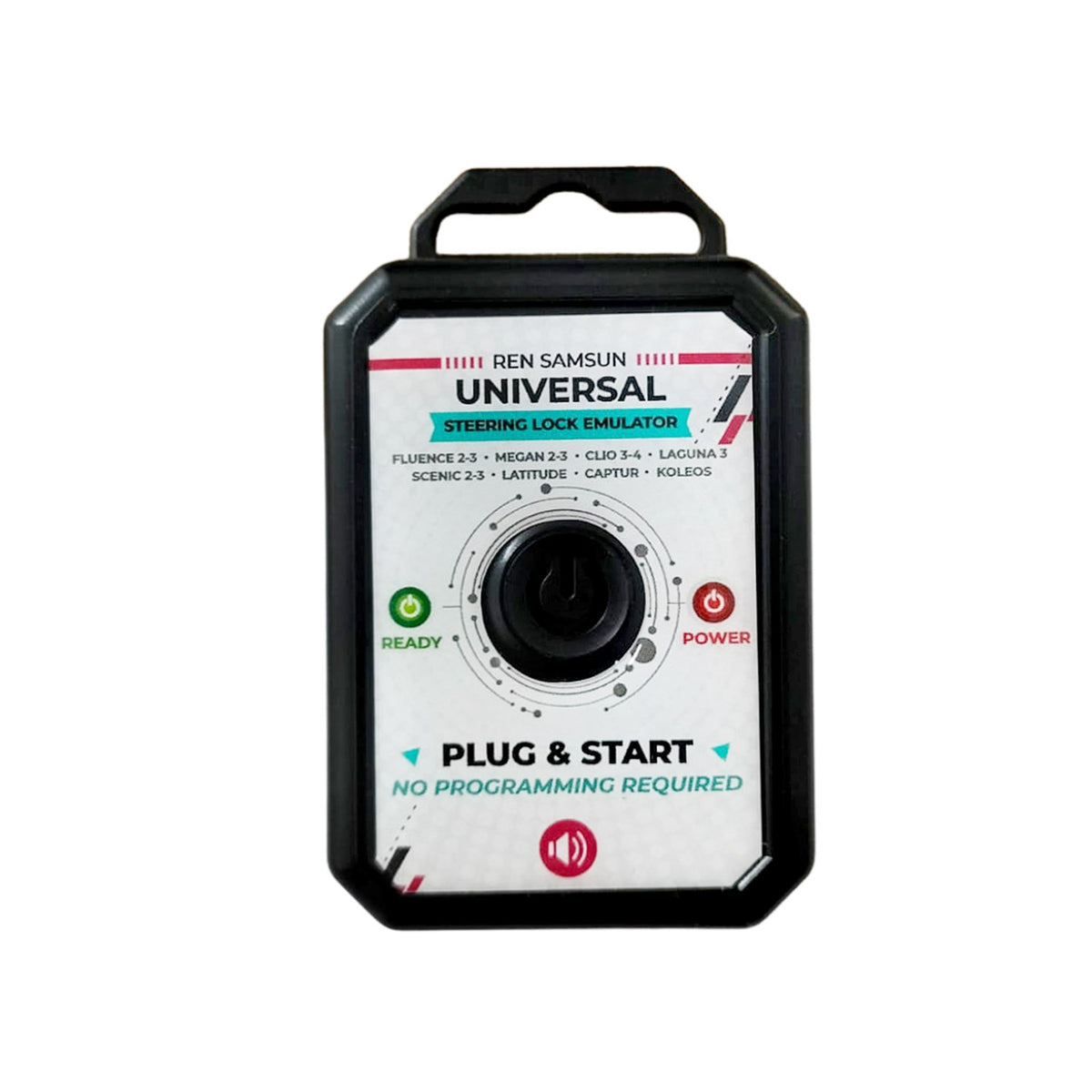 Renault Fluence, Megane için Evrensel Direksiyon Kilidi Emülatörü