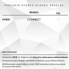 Ford Connect için Yan Orta Sürgülü Kapı Tamir Dişlisi